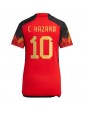 Belgie Eden Hazard #10 Domácí Dres pro Dámské MS 2022 Krátký Rukáv
